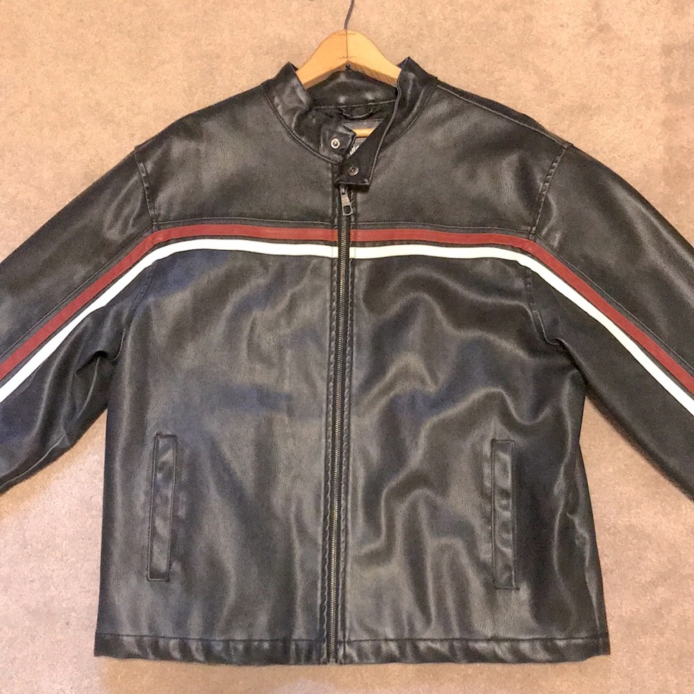 Whispering Smith Faux Leather Jacket